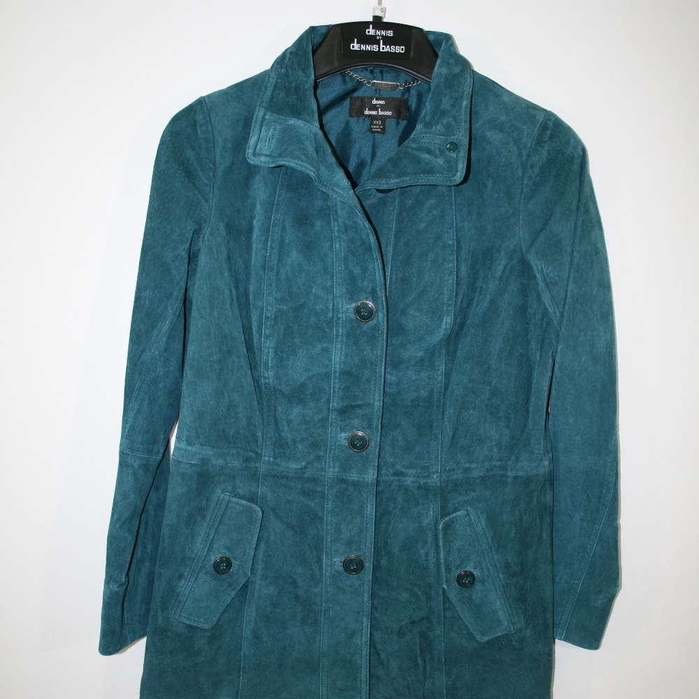 💕Washable Suede Anorak, Zip Off Hood - Picture 6 of 7